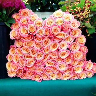 Paris market roses